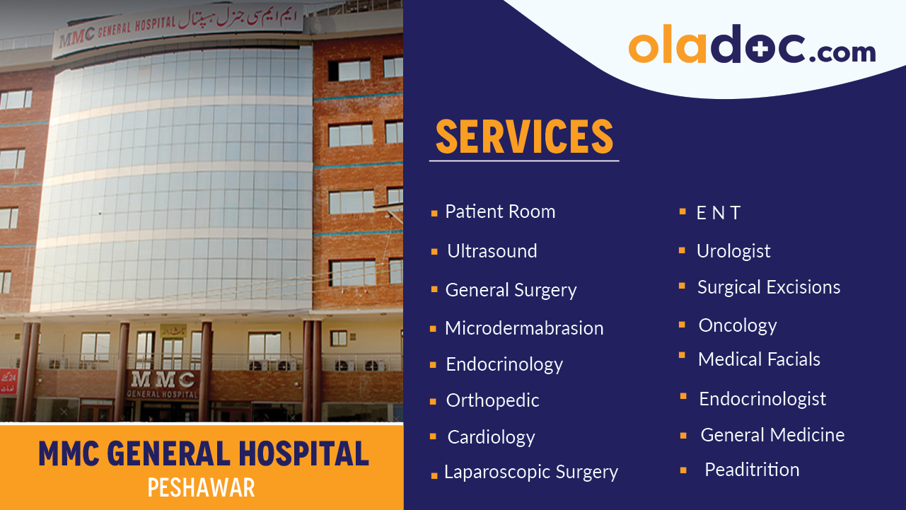 Services Offered by MMC General Hospital Peshawar